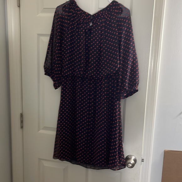 Chaps Women's Black and flower print dress, size 6 - Picture 6 of 12